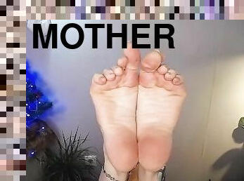 dirty feet close up