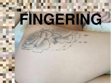 Hot Girl Solo Ass Fingering!