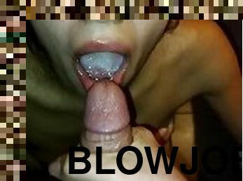 Hot Girl Blowjob POV Cum In Mouth!
