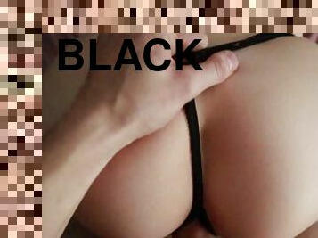 FUCKED A TIGHT PUSSY IN BLACK STOCKINGS