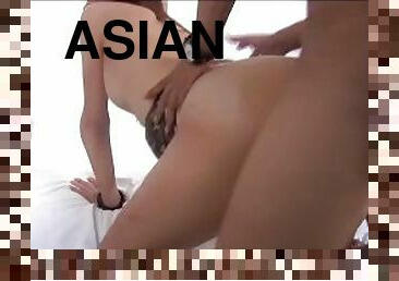 Appetizing Asian Tranny Enjoys A Wild Anal Sex