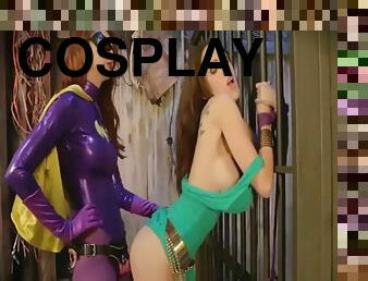 Poison Ivy - Superheroine Batgirl Captured And Humiliated By