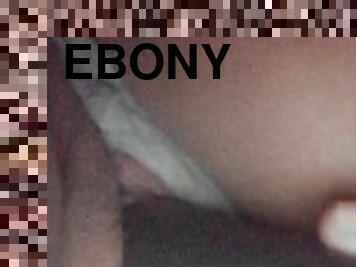 Ebony tight wet pussy