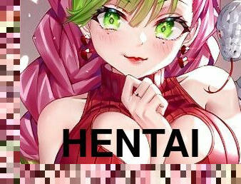 anime, hentai, édeske, szólóban, domina, cikizés