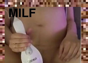 Hot Milf Gets Fucked While Using Vibrator