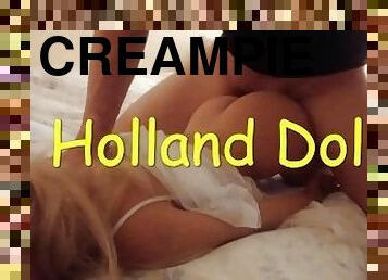 22 Holland Doll Duke Hunter Stone - Duke Creampies His Silicone Teen!