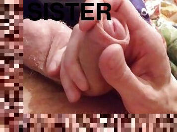 STEP SISTER CAUGHT MASTURBATION