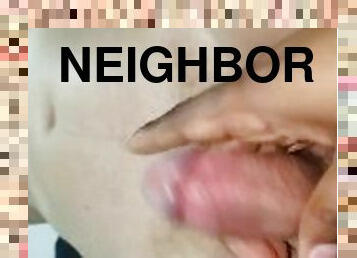 neighbor jerks me off and fucks my ass at the same time