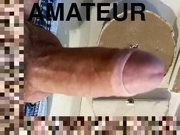 Construction Worker jerking off at Work