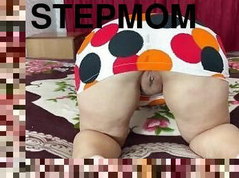 Stepmom regretted that she allowed herself to be fucked in anal