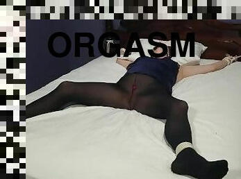 Bedtime Bondage Orgasms