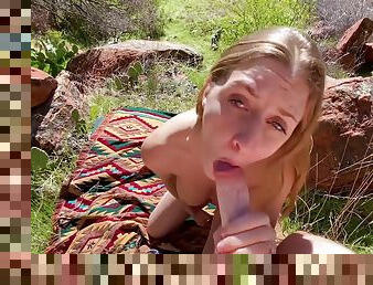 Molly Pills In Perfect Body Hiker Fucked In Nature