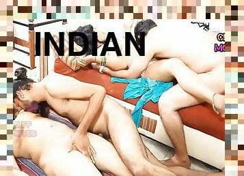Hot Indian Wife Swapping. Indian Group Sex