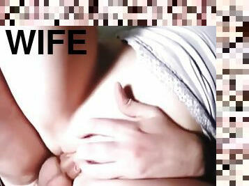 Fucked His Wife And Finished In Pussy Bottom View