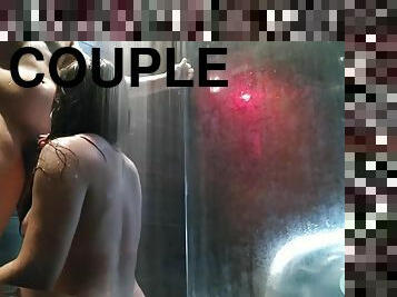 Amazing Couple Have Sex In The Shower