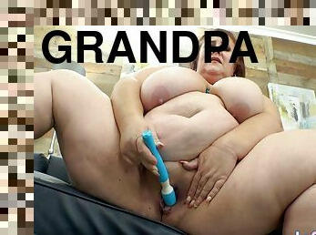 Grandpa Provides Mature Bbw With Toys To Satisfy Her Lust With Lady Lynn