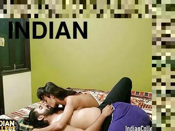 Desi Beautiful College Girls Erotic Indian Sex With Lover - Full Hot Hindi Sex