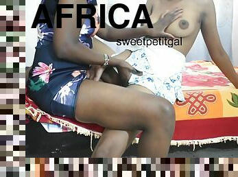 Humping With Clothes On For African Teacher And Her Student
