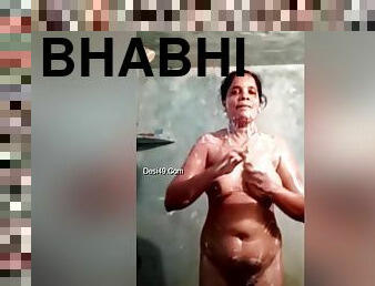 Today Exclusive-telugu Bhabhi Bathing Part 1
