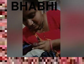 Today Exclusive- Desi Dewar Bhabhi Romance And Fucking Part 12