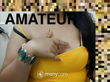 Horny Desi Girl Strip Show.. On Webcam