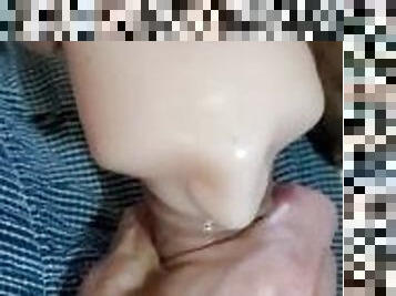 asiatisk, masturbation, gammal, fitta-pussy, japansk, dad-girl, knullande, äldre, farsan, close-up