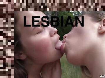 Selvaggia Babe And Jenny Fer In Young Cute Lesbians Licking Pussy Outdoors