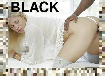Addison Belgium, Flash Brown Blonde Fashion Model Squirts On Huge Black Dick! / 29.9.2014