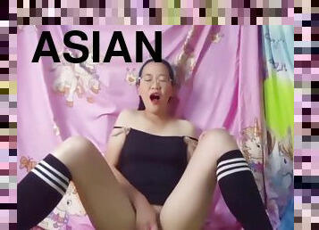 Super Cute Asian Single At Room