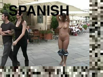 Hot Spanish Slut Bound, Humiliated, And Fucked