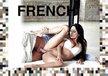 Perfect French Anissa Kate enjoys a big cock