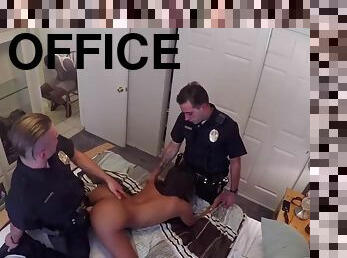 Zoey Reyes Fucked By Two Officers While Her Restrained Boyfriend Watches
