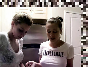 Cindy Hope cooking with her friend Clara G