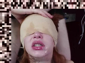 Face fucked Alexa Nova gets rammed by cock