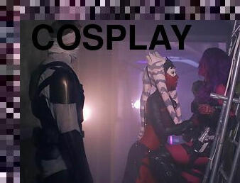 Incredible cosplay fuck with Alessa Savage and Luke Hardy
