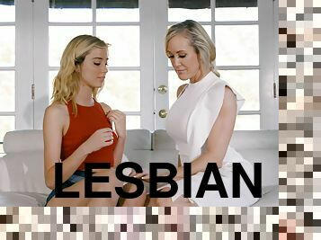 Glam and decent ladies reveal wild lesbian natures in bed