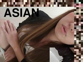 asiatisk, tissende, skønheder, japans, cam, lurer, ung-18, fetish, bizar