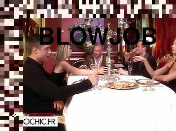 Swinger dinner ends up in torrid sex - Fingering