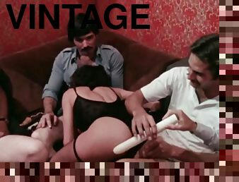 Vintage Group Sex Scene From Classic XXX Movie