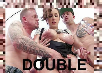 Ashley Adams Double Have Sex Heavy-Breasted Double Penetratio - ashley adams