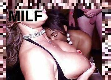 Thai MIMI MILF and German Sexy Susi - Gangbang Sex Creampie