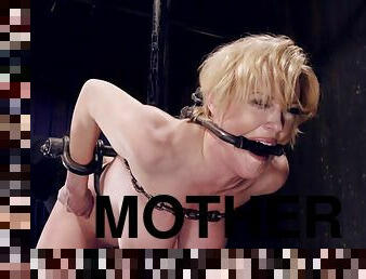 Tied up huge breasts Mother I´d Like To Fuck in device bondage
