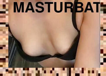 Horny teen masturbates and squirts fans only