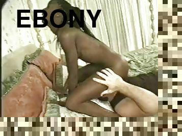 Ebony girls fuck white guy