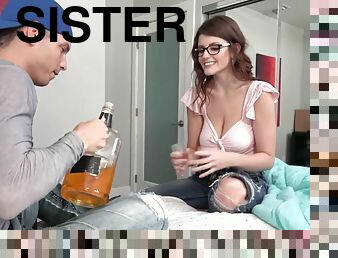 Drunk Sister Drink My Cum - Hot Step Fantasy