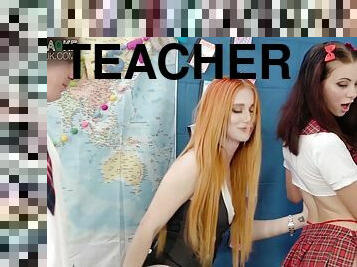 Jerkaoke - Madison Morgan is a naughty teacher who teaches the Jerkaoke style of sex education - LTV0031 - EP1