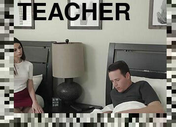 Amazing sexy Teacher Eva Long gets fucked hard