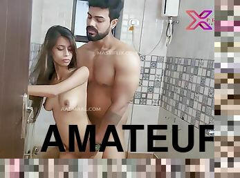 Amateur indian girl with big tits - hot porn clip