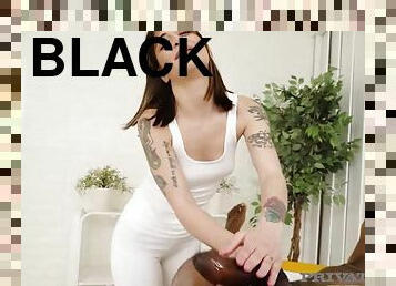 PrivateBlack - Masseuse Silvia Soprano Gets Ass Fucked By BBC!