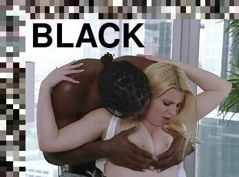 BLACKED 18 Years old Blondie with Massive Booty is Black Dick ONLY - Brooke benz